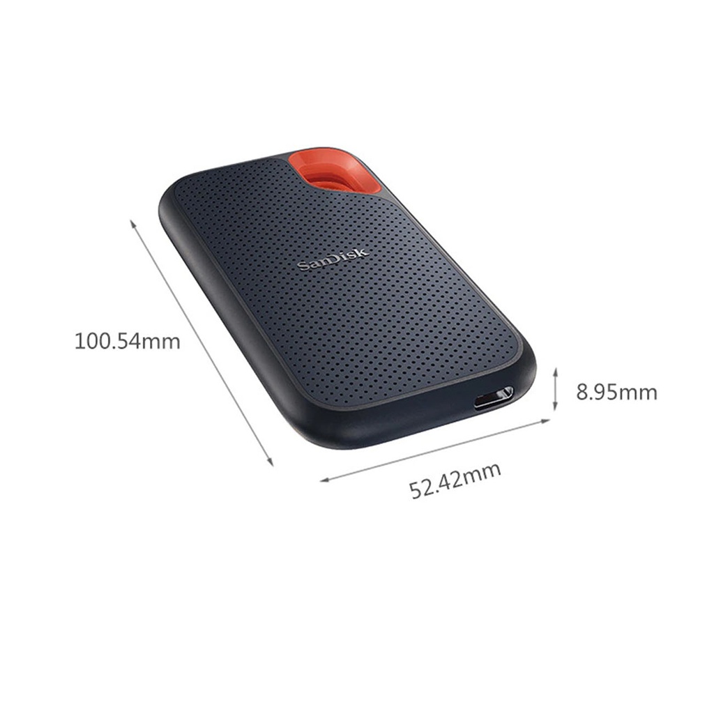 SanDisk E30 Extreme Portable SSD 1TB 520M/s External Hard Drive USB 3.1 Type-C