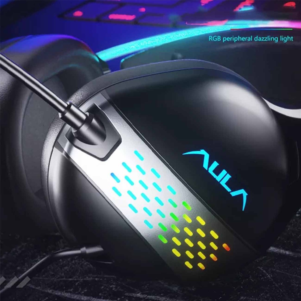 AULA S503 Gaming USB Headset RGB