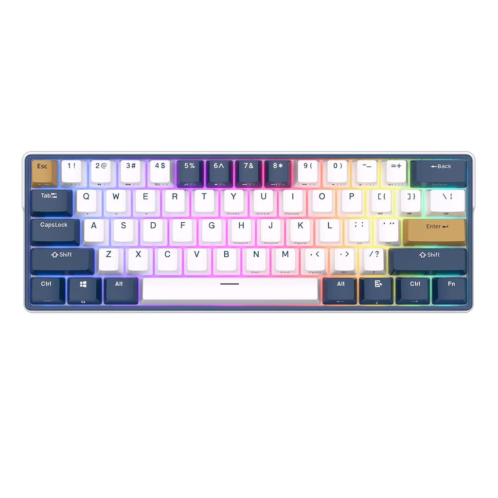 RK61 Plus Hotswap Keyboard 3 modes