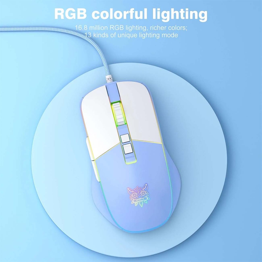 Onikuma CW916 Wired RGB Gaming Mouse