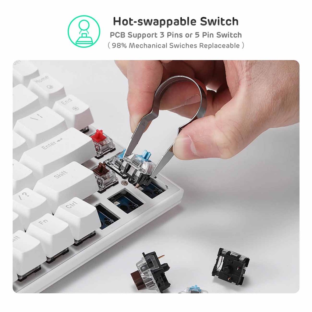 RK84 75% Wireless Hotswap Mechanical Keyboard