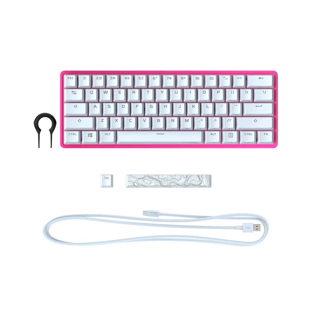 HyperX Alloy Origins 60 - Mechanical Gaming Keyboard (Pink)