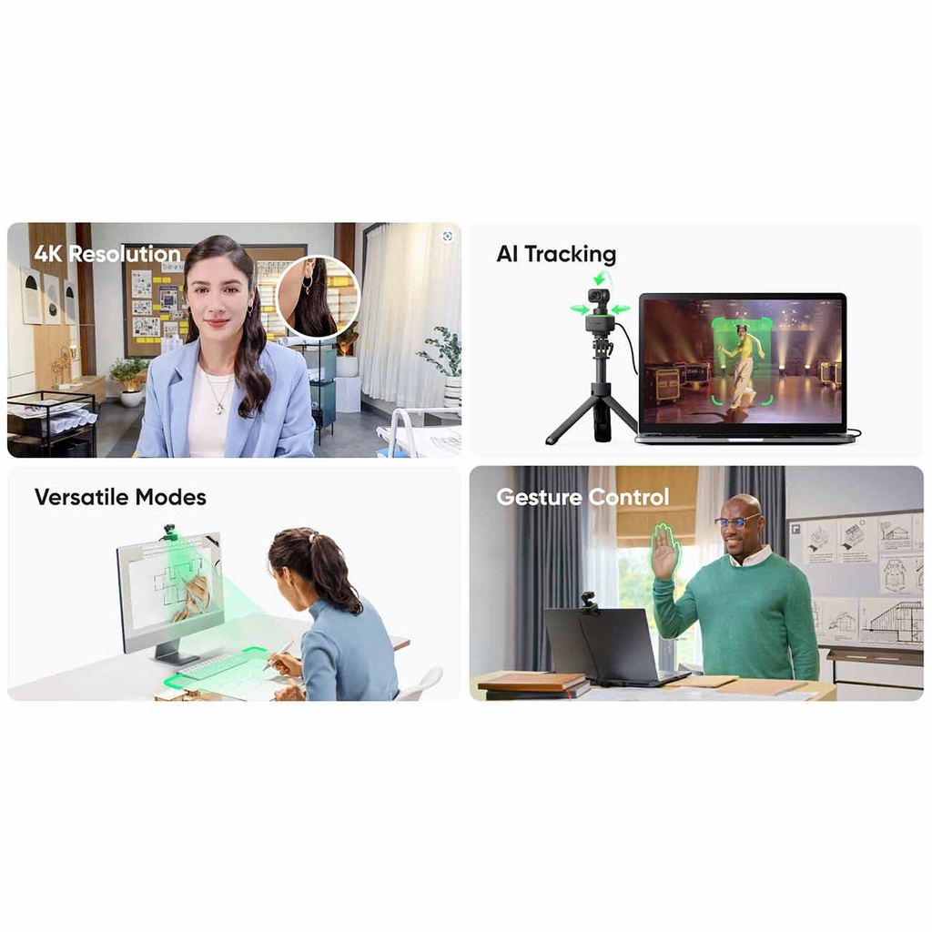Insta360 Link - The AI-powered 4K webcam