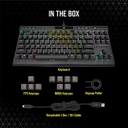CORSAIR K70 RGB TKL CHAMPION SERIES Mechanical Gaming Keyboard — CHERRY MX Red