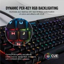 CORSAIR K70 RGB MK.2 Low Profile Mechanical Gaming Keyboard — CHERRY® MX Red