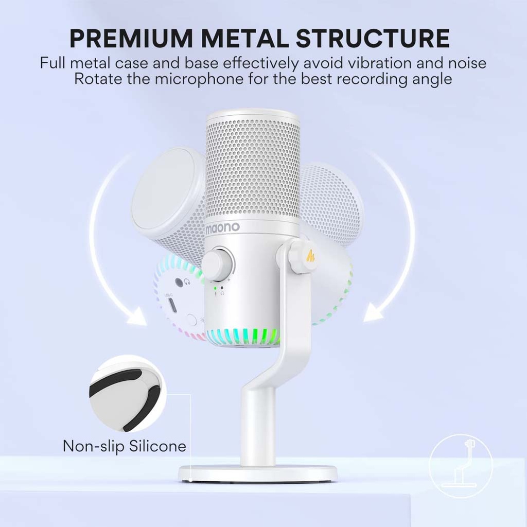 MAONO DM30 RGB USB Microphone