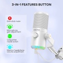 MAONO DM30 RGB USB Microphone