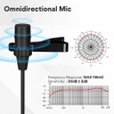 MAONO AU303 Omnidirectional 3.5mm lavalier microphone