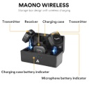 MAONO WM821 Dual Wireless Microphone System