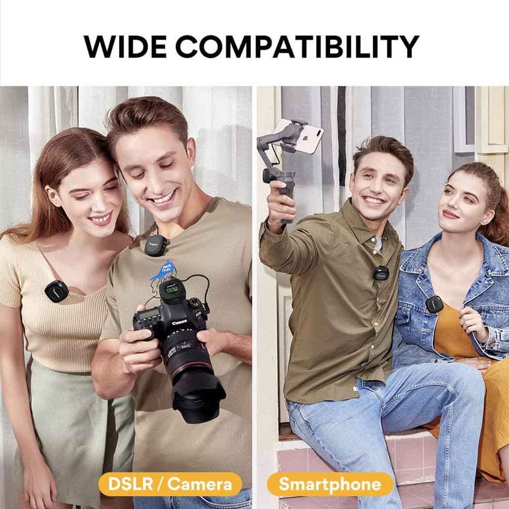 MAONO WM821 Dual Wireless Microphone System