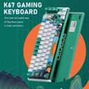 Leobog K67 Hotswap Mechanical Gaming Keyboard