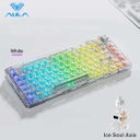 AULA F81  Hot-Swappable Transparent Mechanical Keyboard