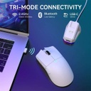 Attack Shark X11 Wireless + Bluetooth Gaming Mouse