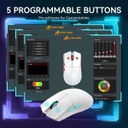 Attack Shark X11 Wireless + Bluetooth Gaming Mouse