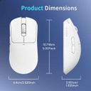 Ajazz AJ200 NL AI MC AI Wireless Gaming Mouse Voice (Charging Base Version)-Activated