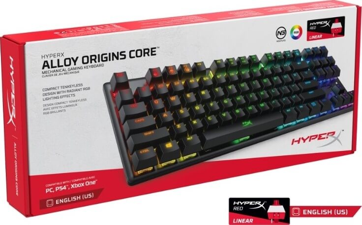 HyperX Alloy Origins Core Gaming Keyboard