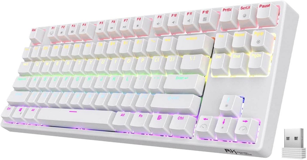 RK87 Hotswap Mechanical RGB Gaming Keyboard