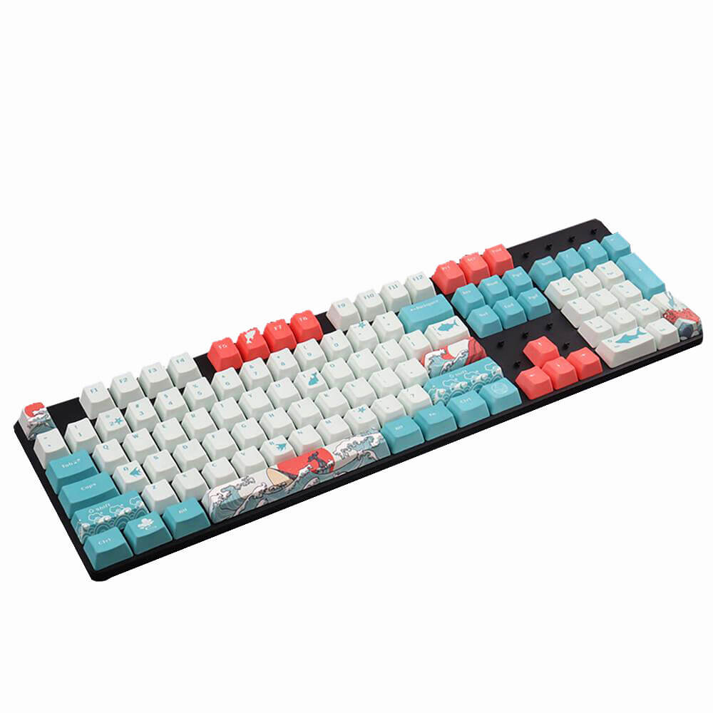 Keycaps Coral Theme