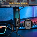 Maono PM641 TR RGB Portable USB Microphone