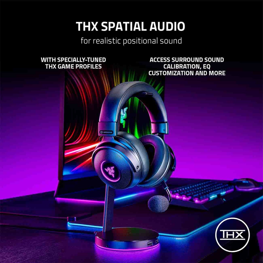 Razer Kraken V3 Pro Wireless Gaming Headset with Razer HyperSense