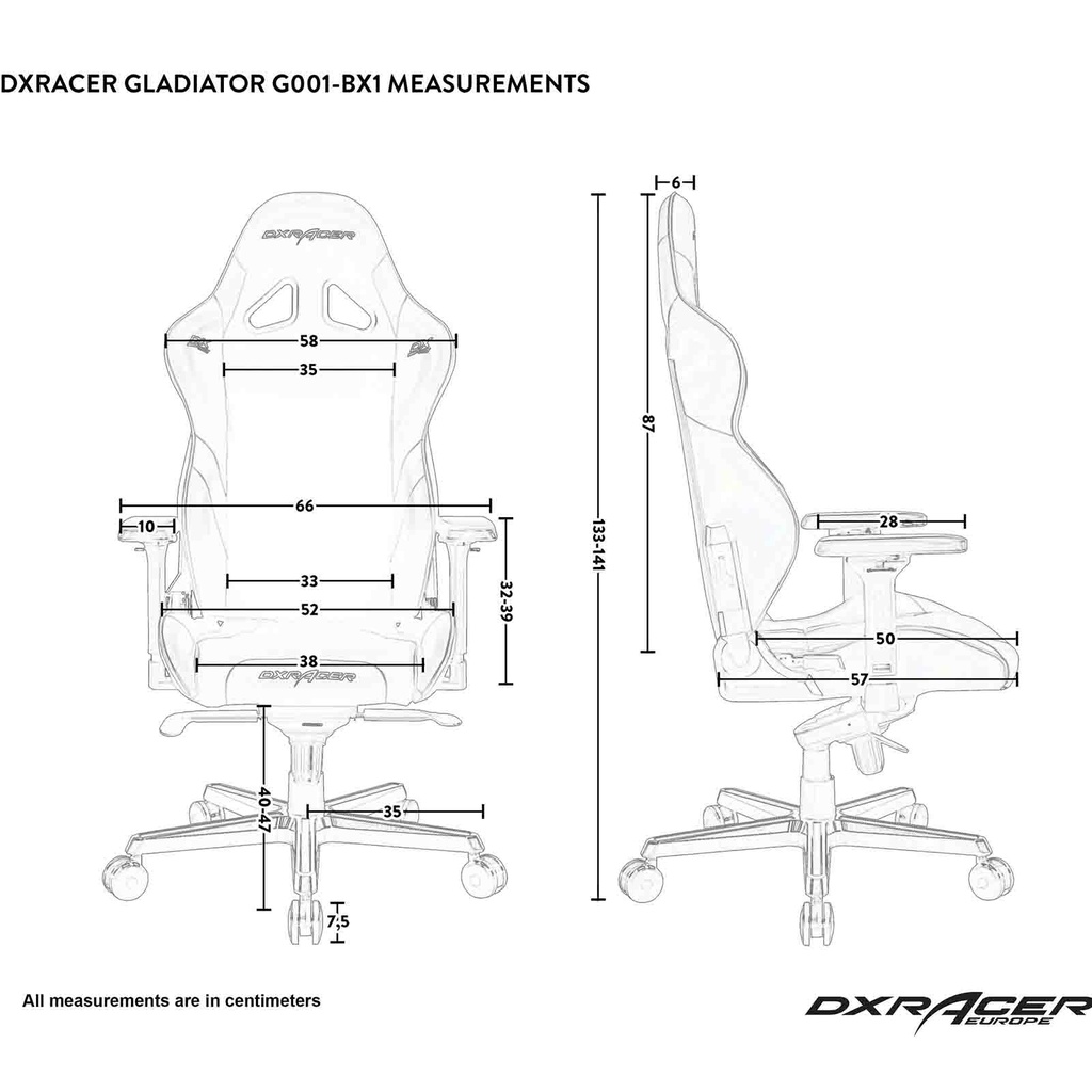 DXRacer Gladiator Series
