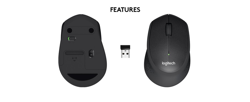 Logitech M330 Wireless Silent Plus