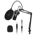 MAONO AU-03 3.5mm Microphone with Boom Arm Set