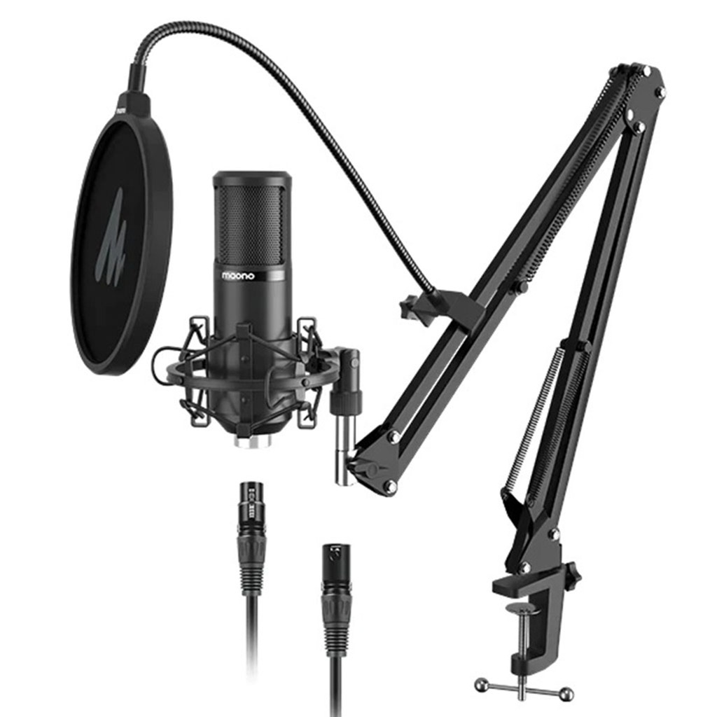 MAONO PM320S XLR Microphone with Boom Arm Set