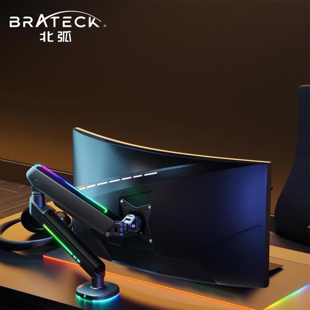 Brateck E700 RGB Single Monitor Arm