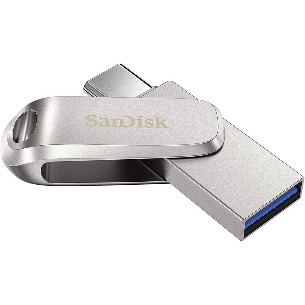 SanDisk Ultra Dual Drive Luxe USB Type-C 64GB Flash Drive