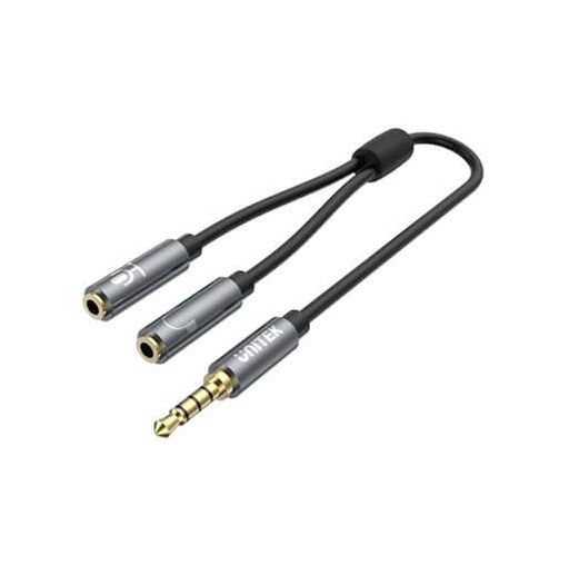 UNITEK 0.2M, 3.5MM Male to 2*3.5MM Female Audio Cable